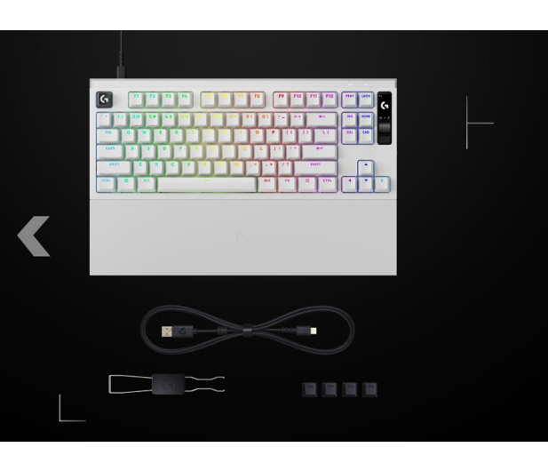 Logitech G PRO X2 TKL Rapid biały - 1598653 - zdjęcie 8